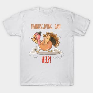 Help- Thanksgiving Day T-Shirt